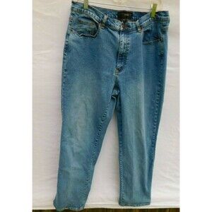 Venezia  Blue Denim Jeans Womens Size 18 Tall Medium Wash Vintage